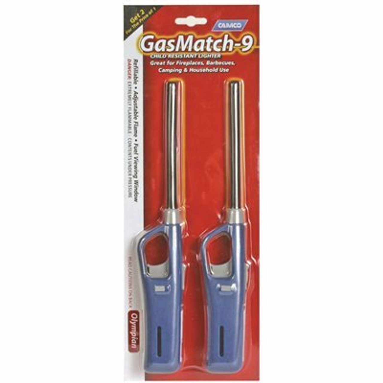 Camco Olympian Gm9 Gas Match (2/Pack)