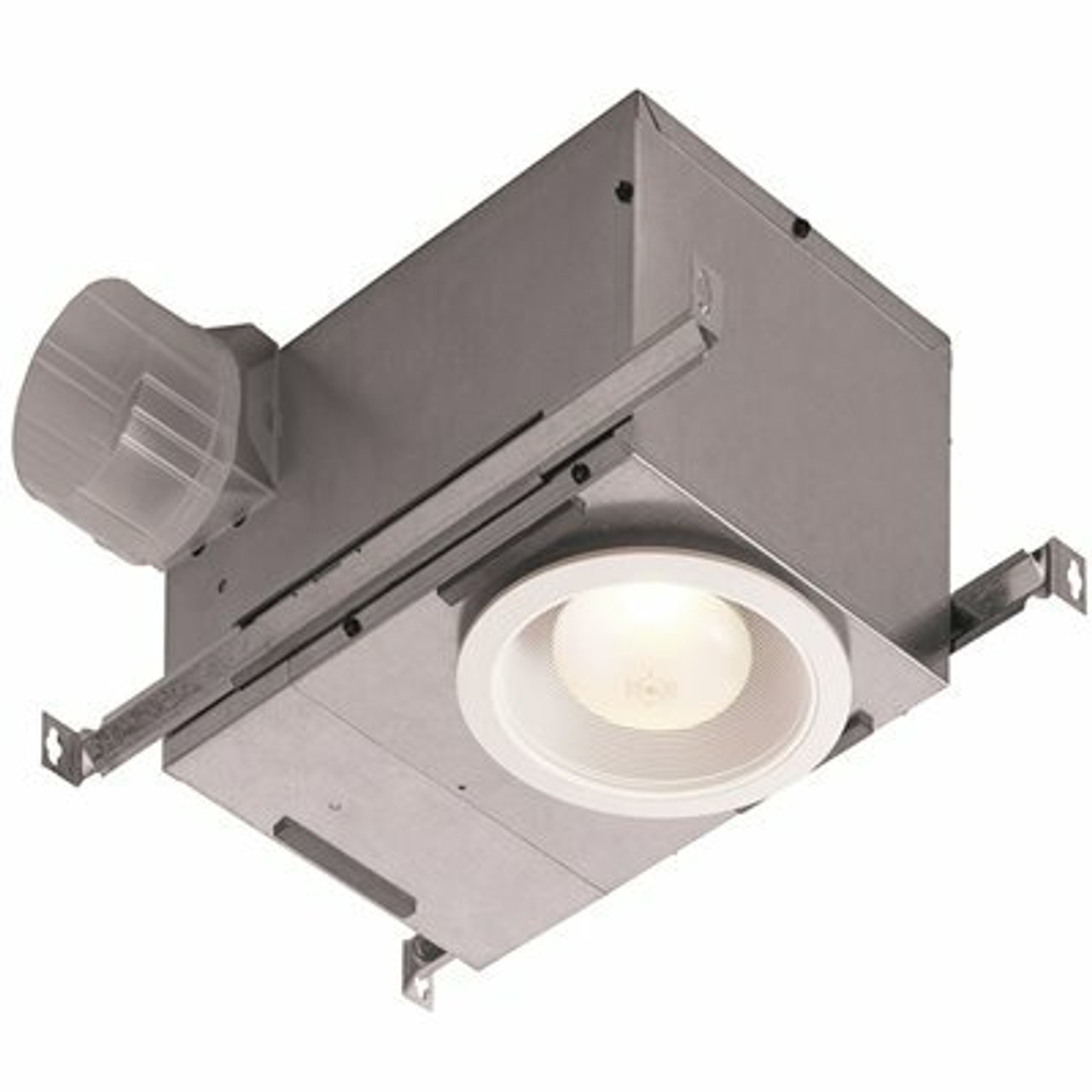 Broan-Nutone 70 Cfm White Exhaust Fan With Light
