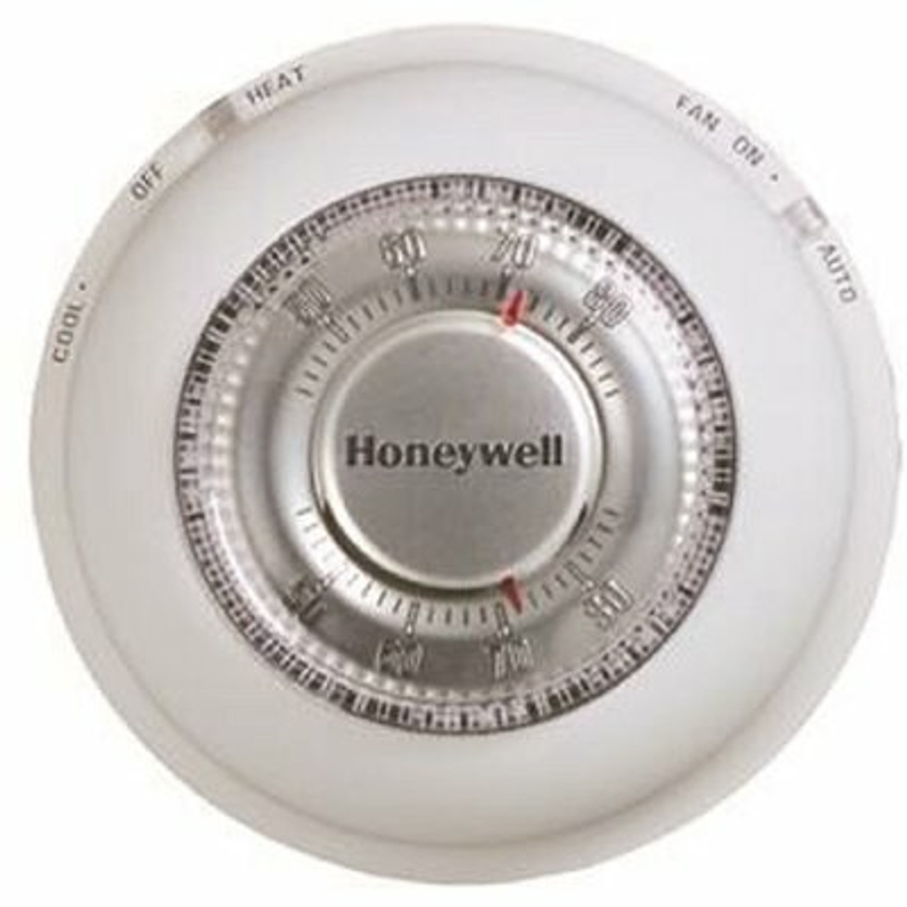 Honeywell Home Round Non-Programmable Thermostat With 1H/1C Single Stage Heating And Cooling