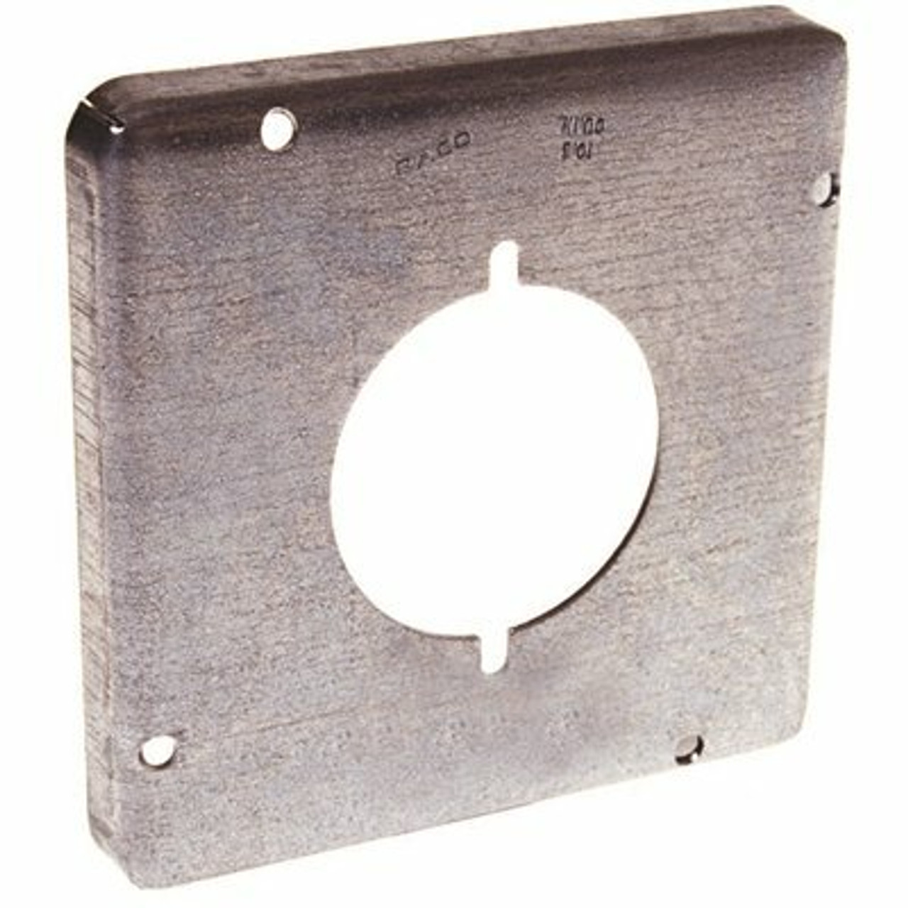 Raco 4-11/16 In. Square Exposed Work Cover For 30-50 Amp Round Device