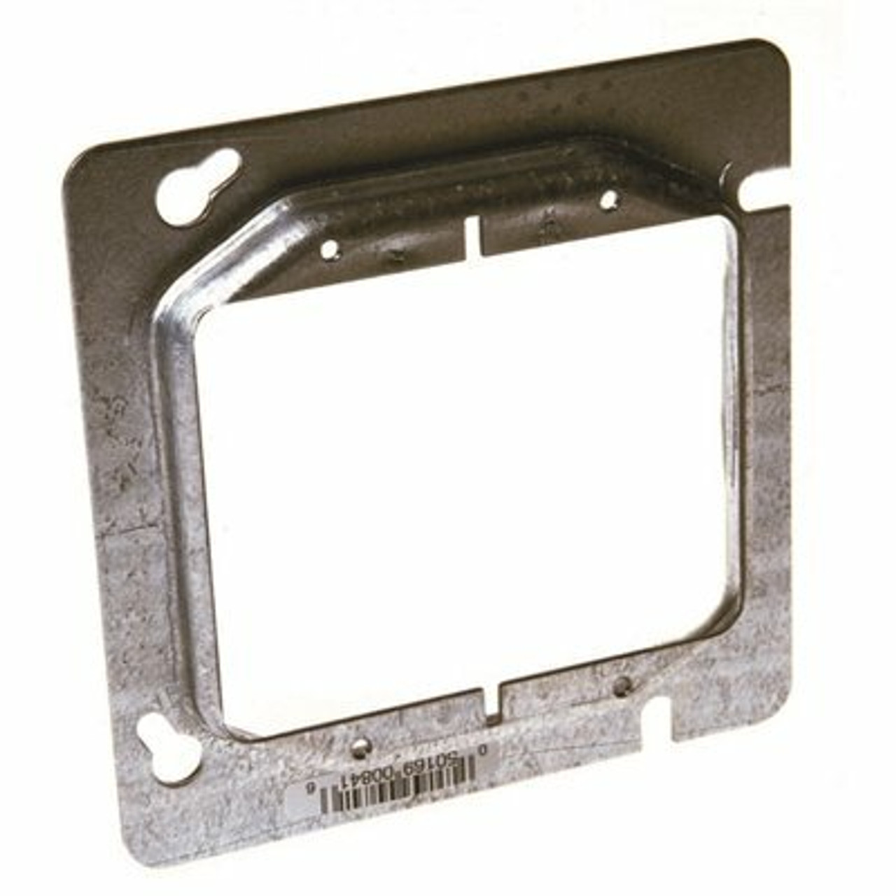 Raco 4-11/16 In. Square 2-Device Mud Ring, Raised 1/2 In.