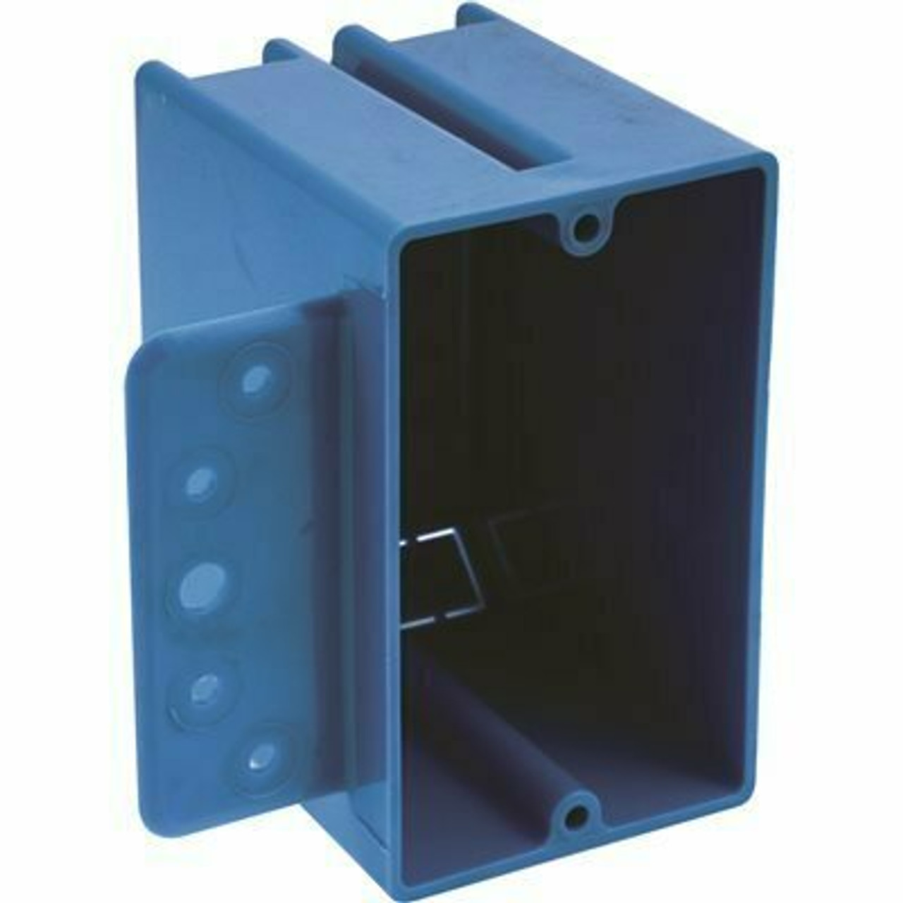 Carlon Pvc Blue 1-Gang 18 Cu. In. New Work Electrical Switch And Outlet Box With Bracket
