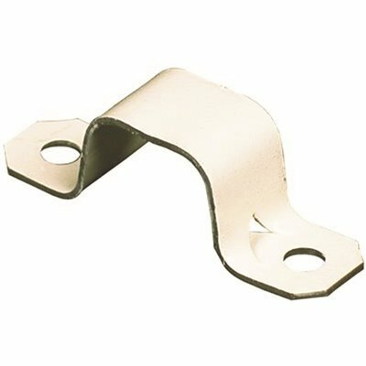 Legrand Wiremold Single-Channel Steel Mounting Strap, Ivory