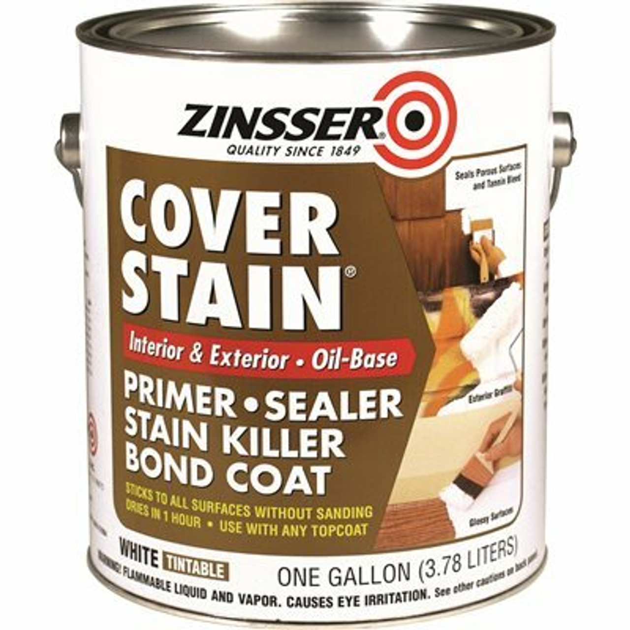 Rustoleum 1-Gal. White Flat Cover Stain Primer