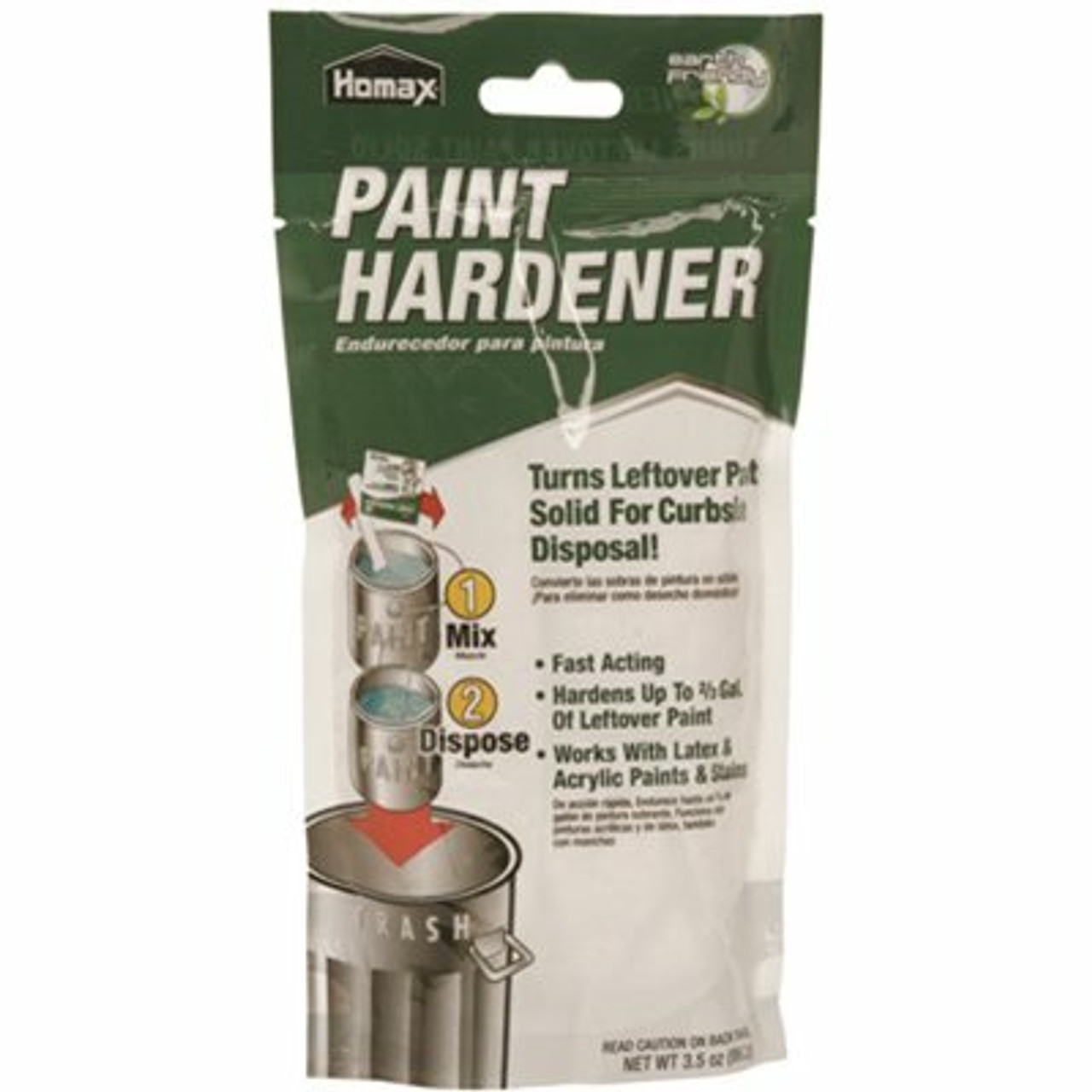 Homax 3.5-Oz. Waste Away Paint Hardener For Paint Disposal