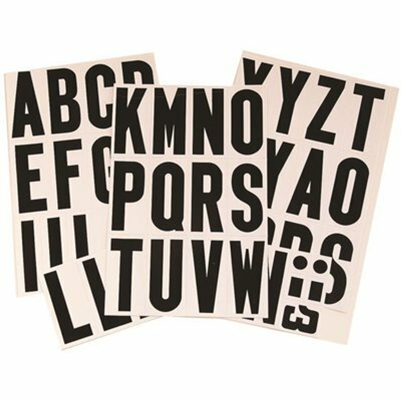 Hy-Ko 3 In. Vinyl Letters Set (65-Pack)