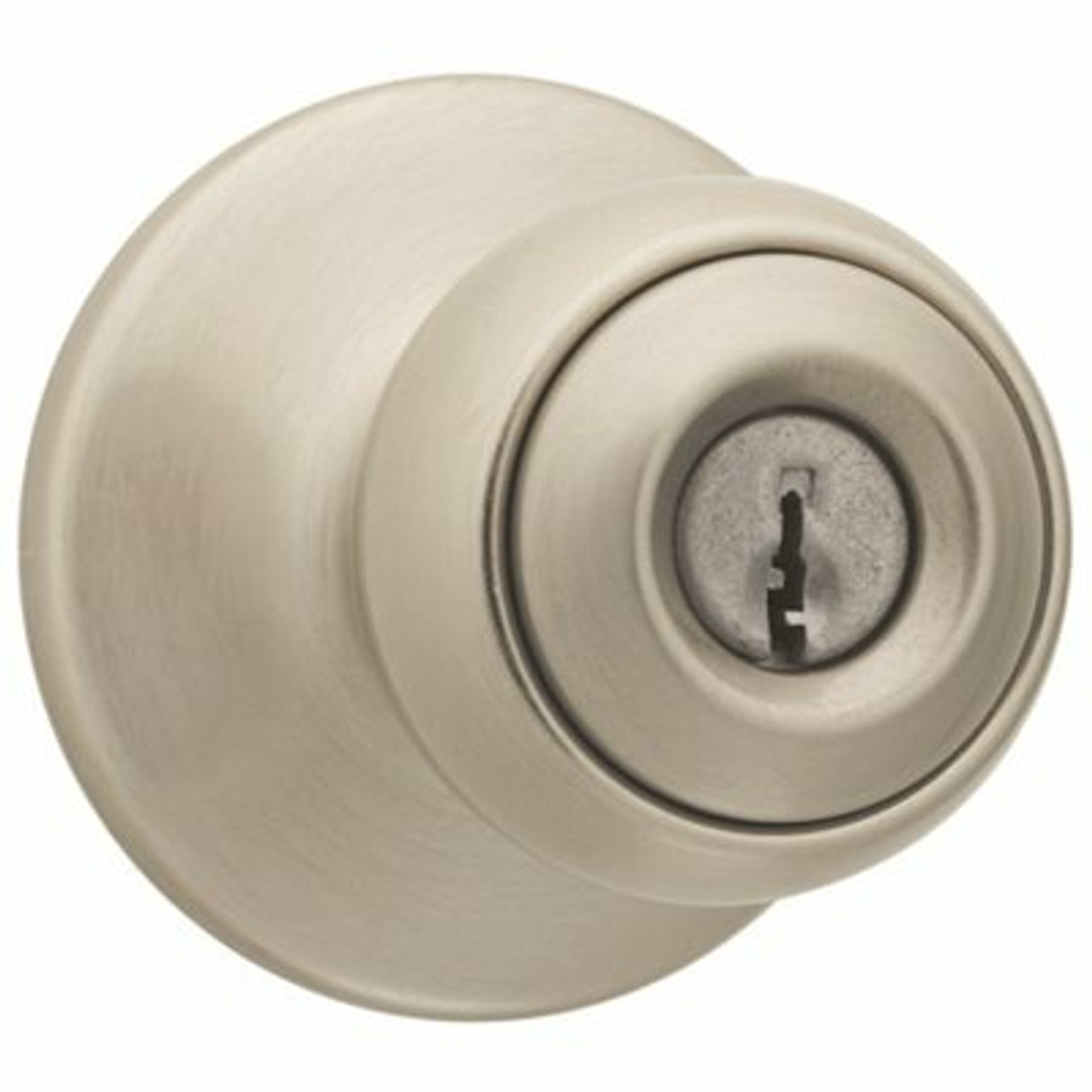 Kwikset Polo Satin Chrome Exterior Entry Door Knob