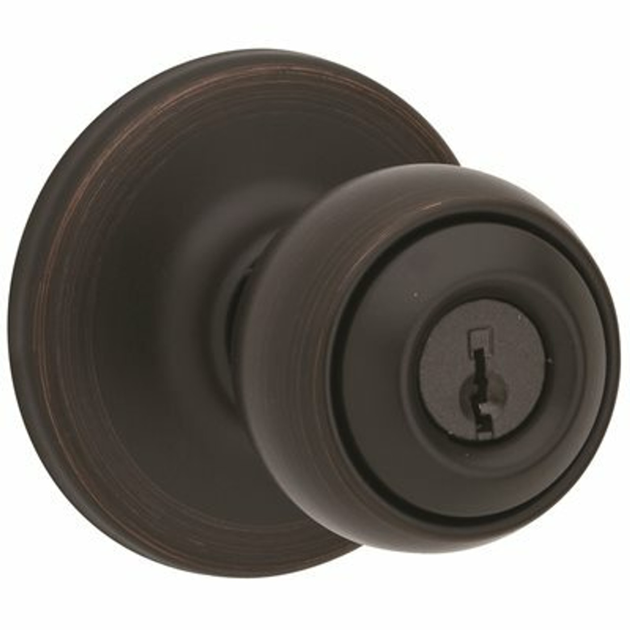 Kwikset Polo Venetian Bronze Exterior Entry Door Knob