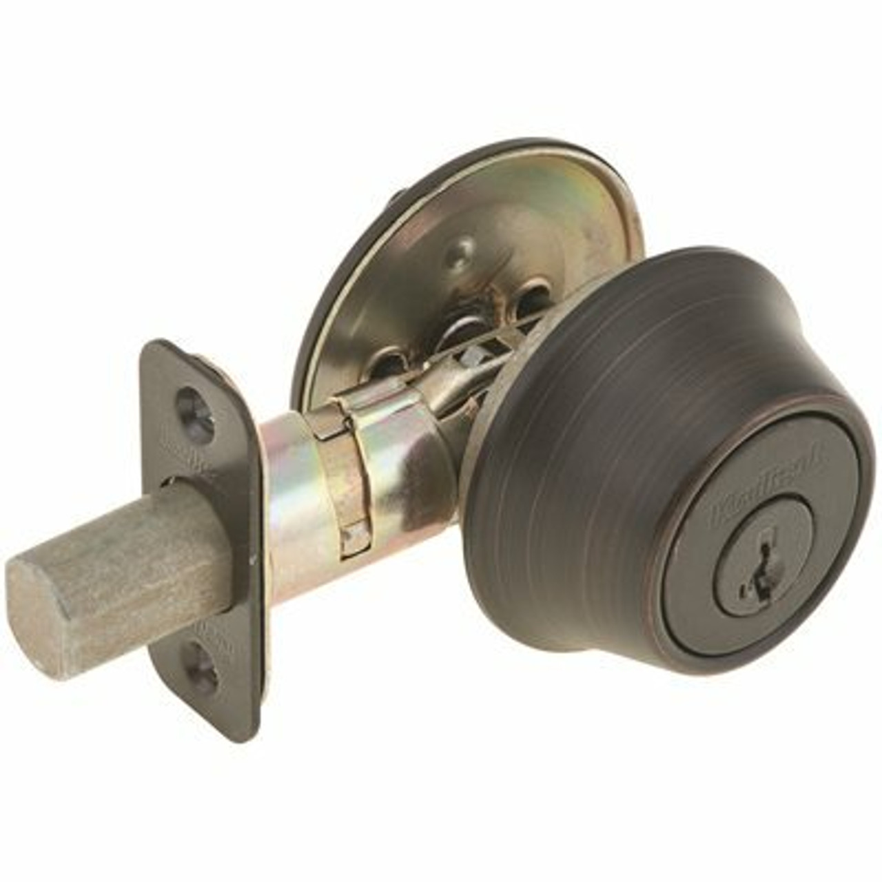 Kwikset 660 Series Venetian Bronze Single Cylinder Deadbolt Featuring Smartkey Security