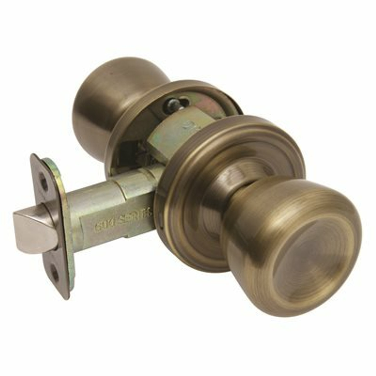 Weslock Essentials Antique Brass Privacy Bed/Bath Sonic Door Knob