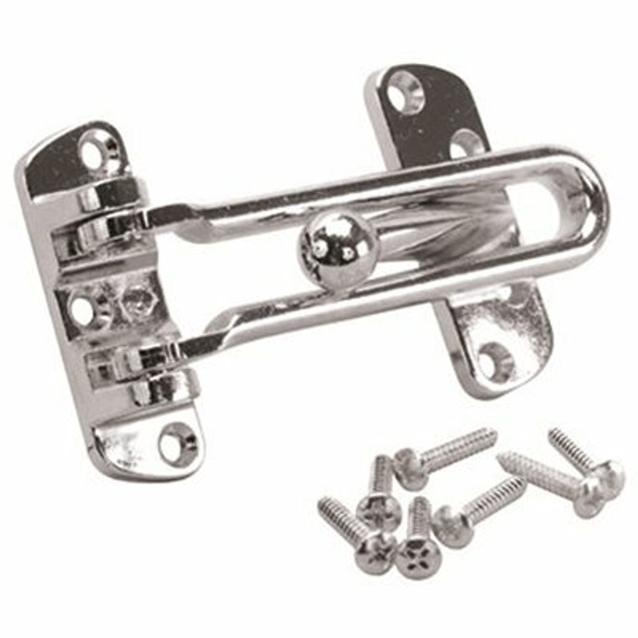 Anvil Mark Chrome Plated Security Door Guard