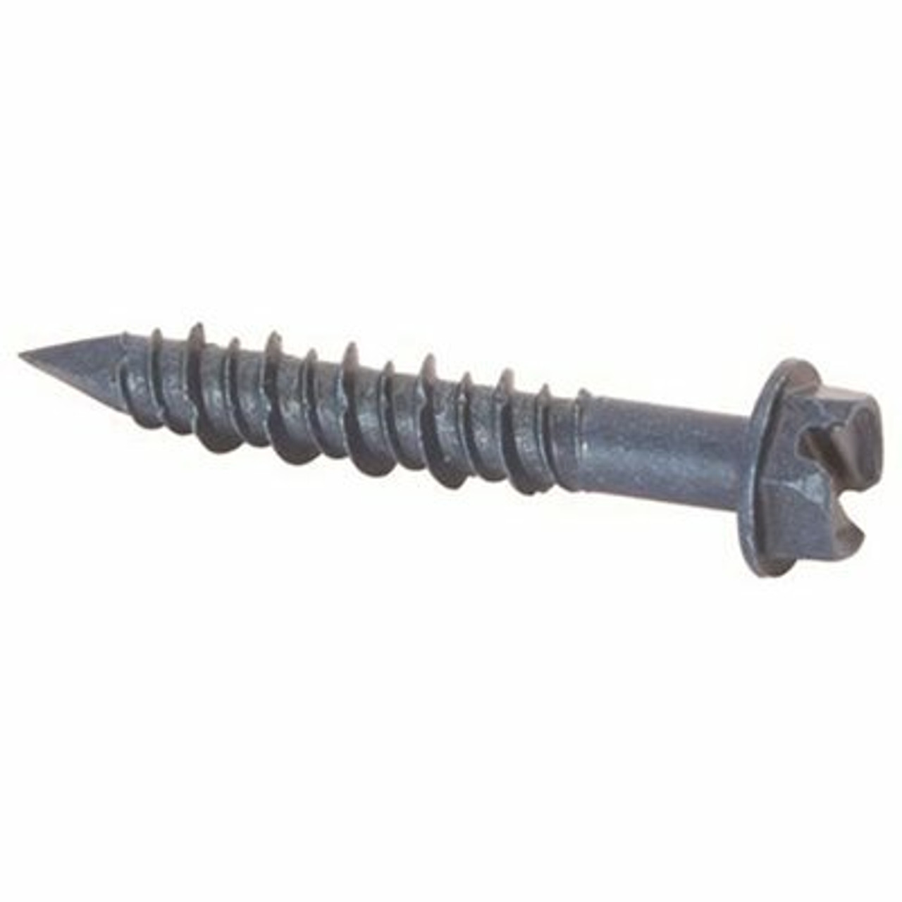 Lindstrom 1/4 In. X 1-1/4 In. Slotted Hex Head Masonry Fasteners (100 Per Pack)