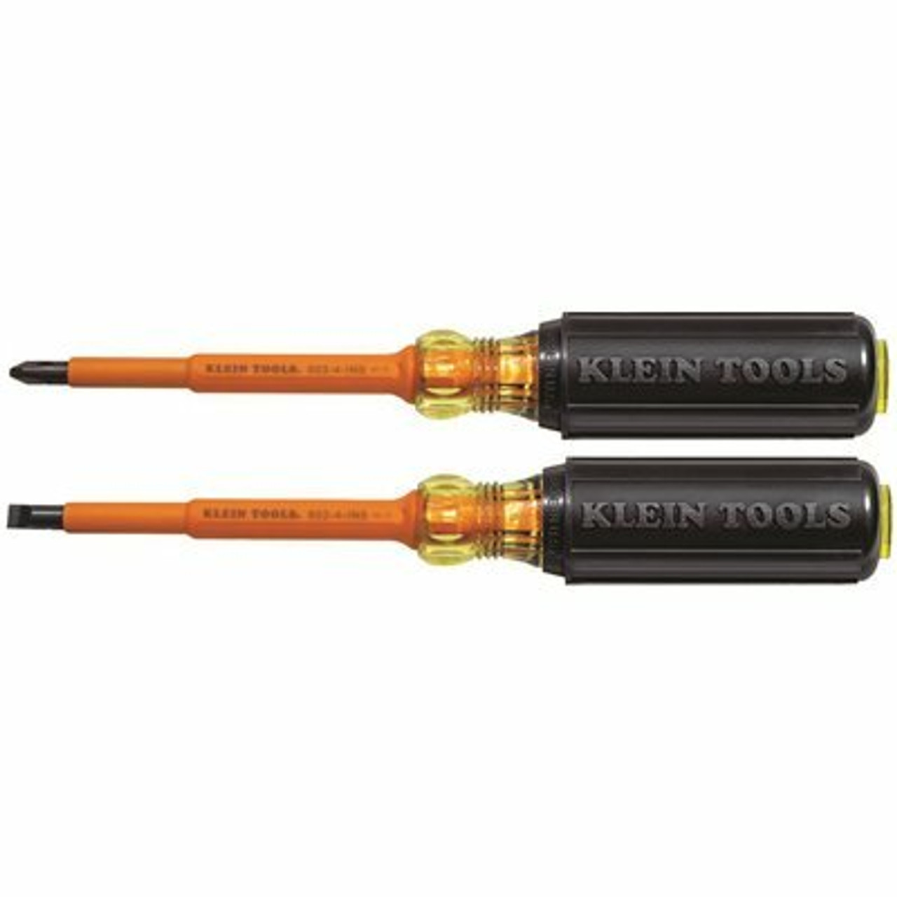 Klein Tools Screwdriver Set, 1000V Insulated Slotted And Phillips, 2-Piece