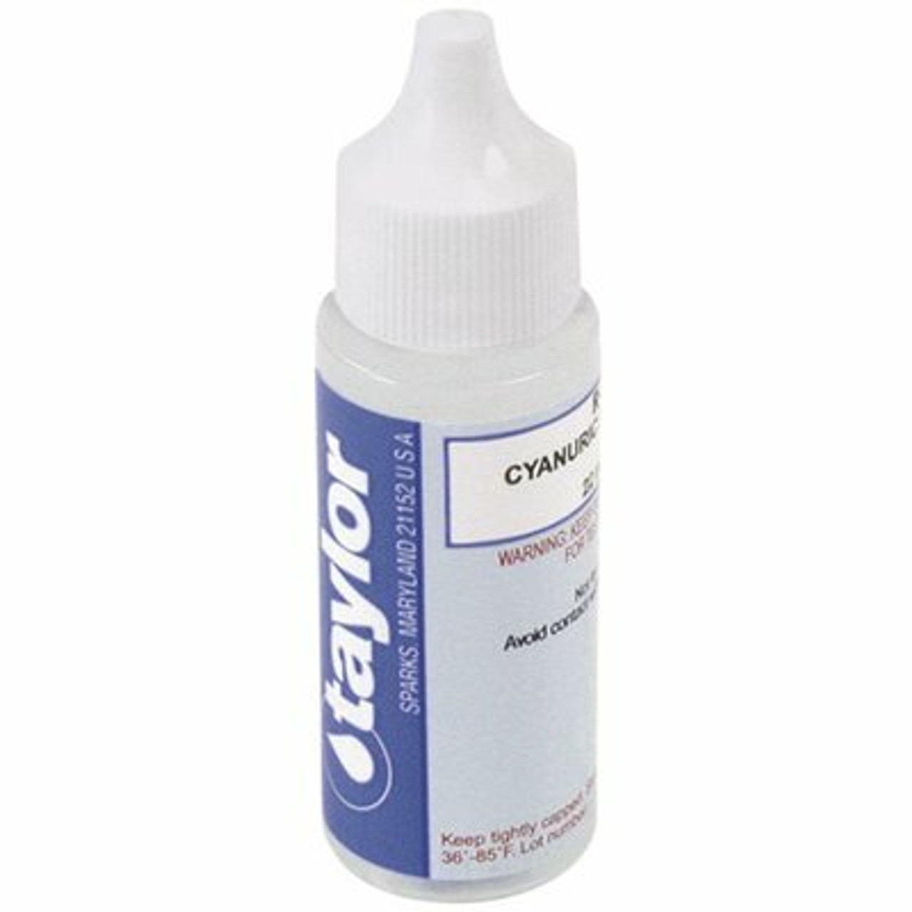 Taylor 3/4 Oz. Test Kit Replacement Reagent Refill Bottles Cyanuric Acid Reagent