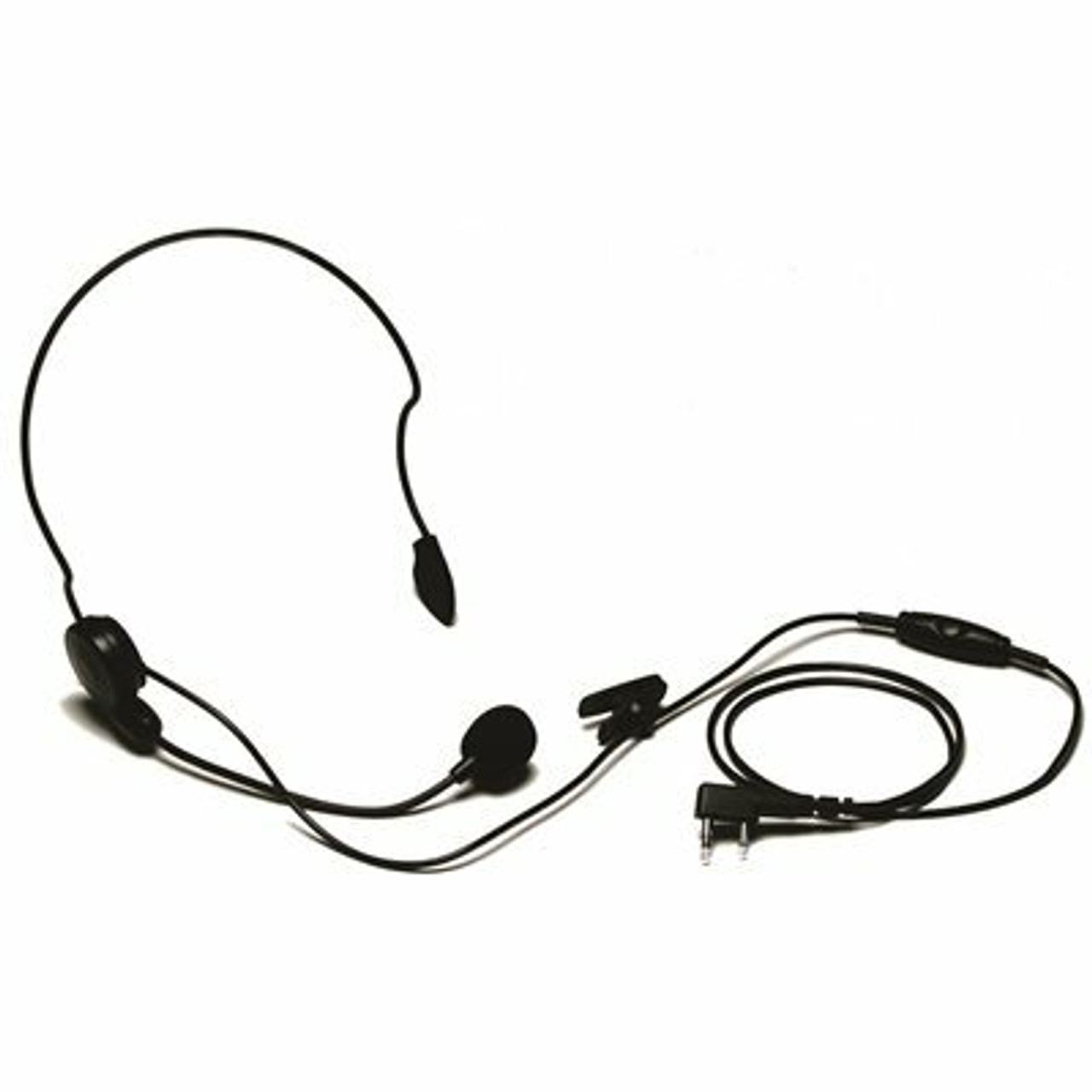 Kenwood Clip Microphone Headset With Behind The Head Earphone