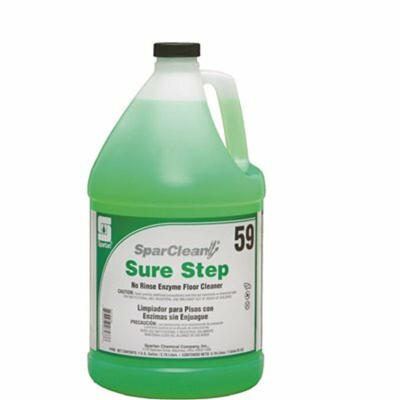 Spartan Chemical Company Sparclean Sure Step 1 Gallon Clean Scent Enzyme Floor Cleaner (4 Per Pack)