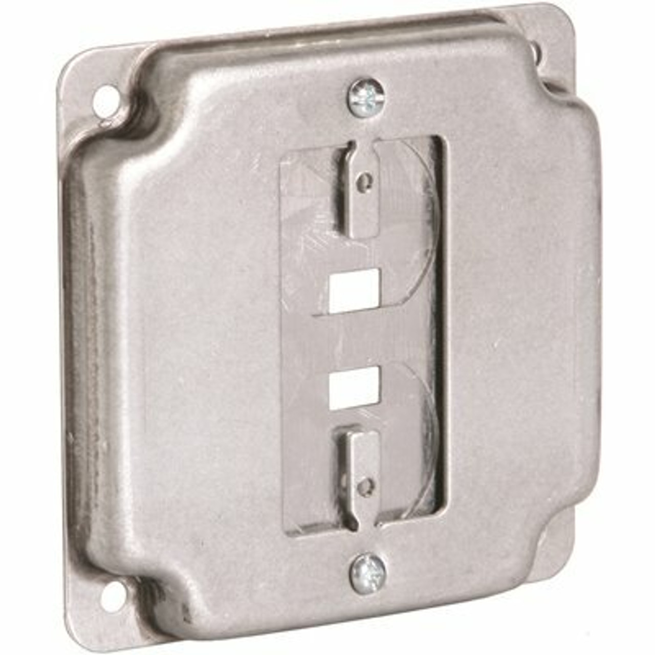 Raco 4 In. Square Exposed Work Cover, Single Device 3-In-1 Universal Cover