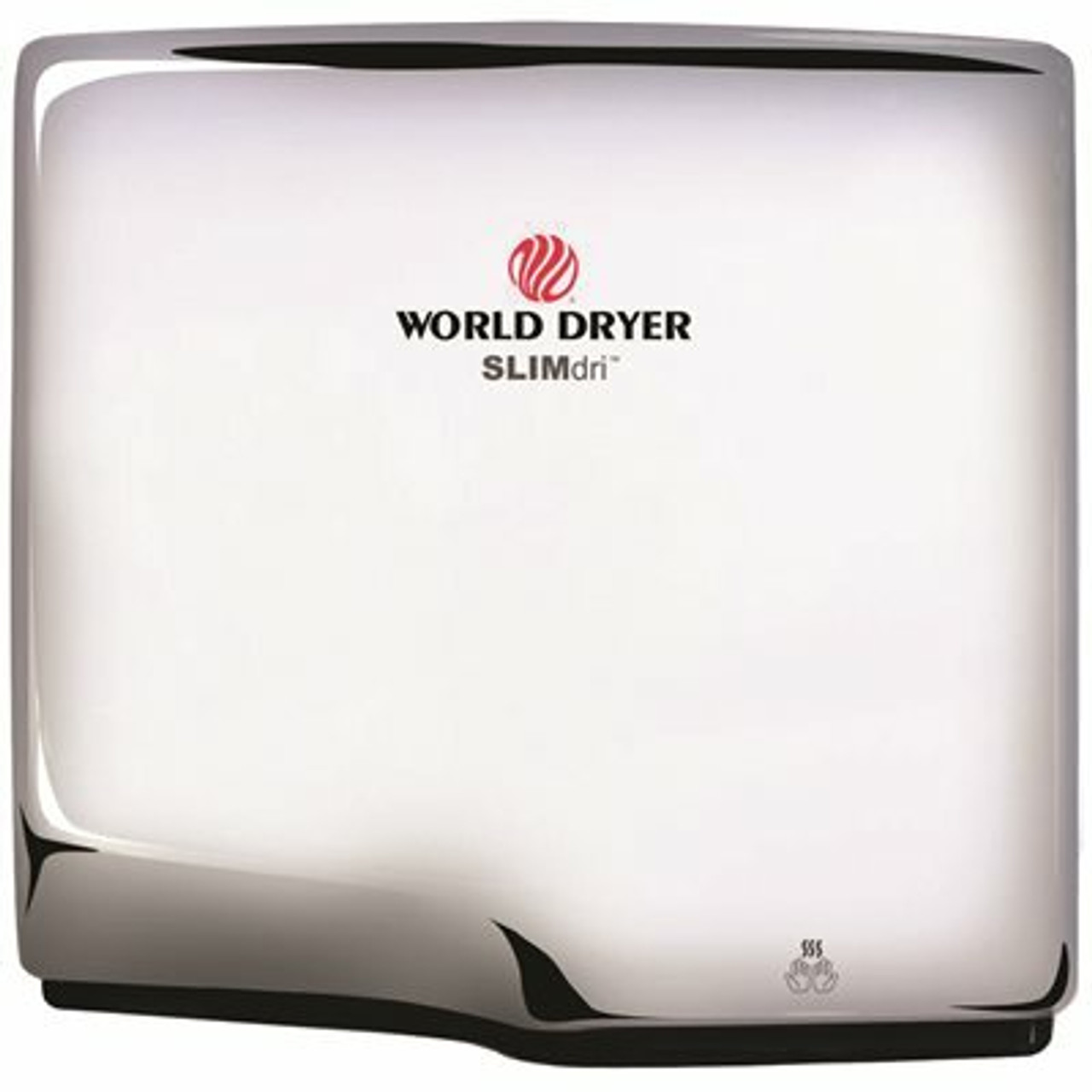 World Dryer Slimdri Polished Ss