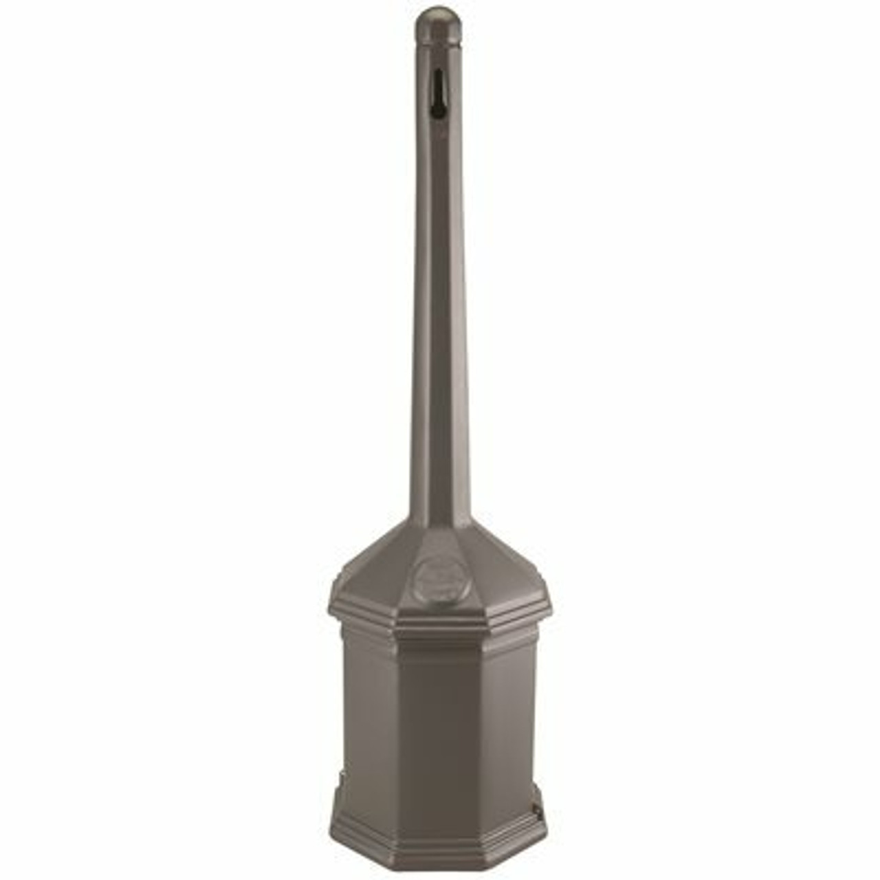 Commercial Zone Smoker'S Outpost Site Saver 1.25 Gal. Gray Cigarette Receptacle Outdoor Ashtray