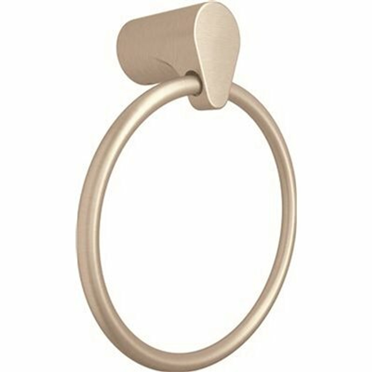 Cleveland Faucet Group Towel Ring Edge-Stone Brushed Nickel