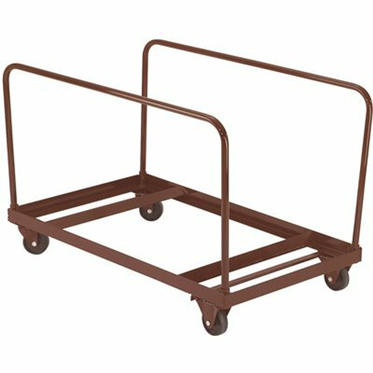 660 Lbs. Capacity Folding Table Dolly With Vertical Storage For 48 In. Radius And 60 In. Radius Tables