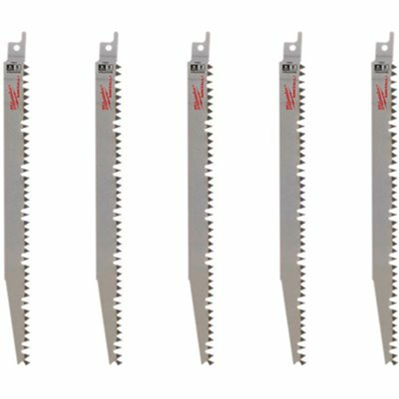 Milwaukee 9 In. 5 Teeth Per Inch Pruning Sawzall Reciprocating Saw Blades (5-Pack)