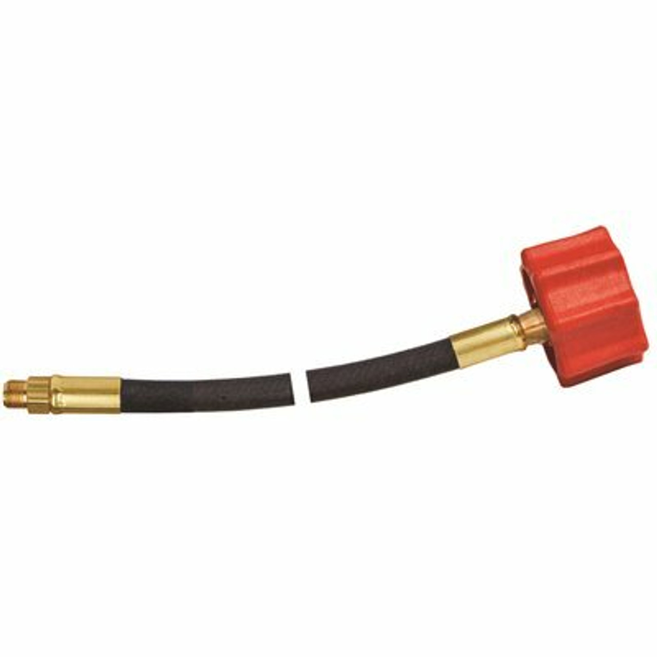 Mec High Capacity Thermo Pigtail Hose Red Qcc X 1/4 In. Inverted Flare 400000 Btu/H 15 In.