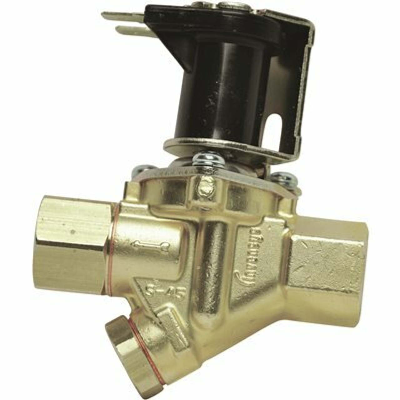 Robertshaw S-45 Series Water Valve, 3/8 In. -18 Fnpt Inlet X 3/8 In. -18 Fnpt Outlet, Low Lead Brass - 2492845