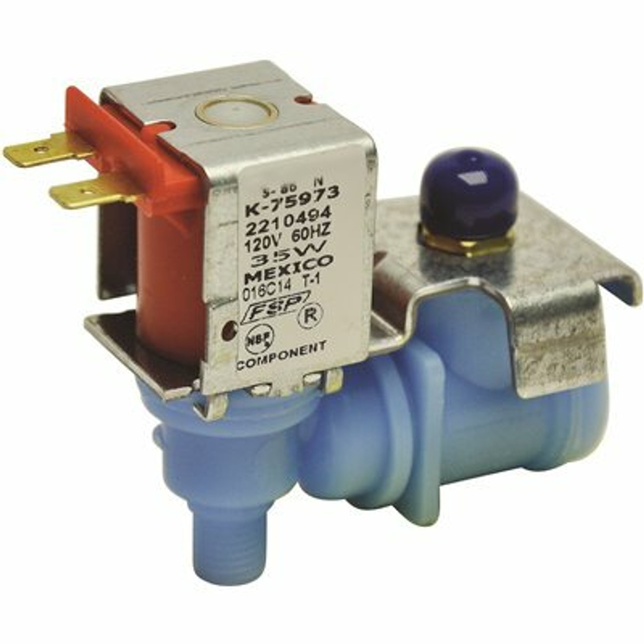 Robertshaw S-86 Single Water Valve Series, 1/4 in. Compression Inlet x 7/16 in. 20 UNF Outlet, Brass Robertshaw S-86 Single Water Valve Series, 1/4 in. Compression Inlet x 7/16 in. 20 UNF Outlet, Brass