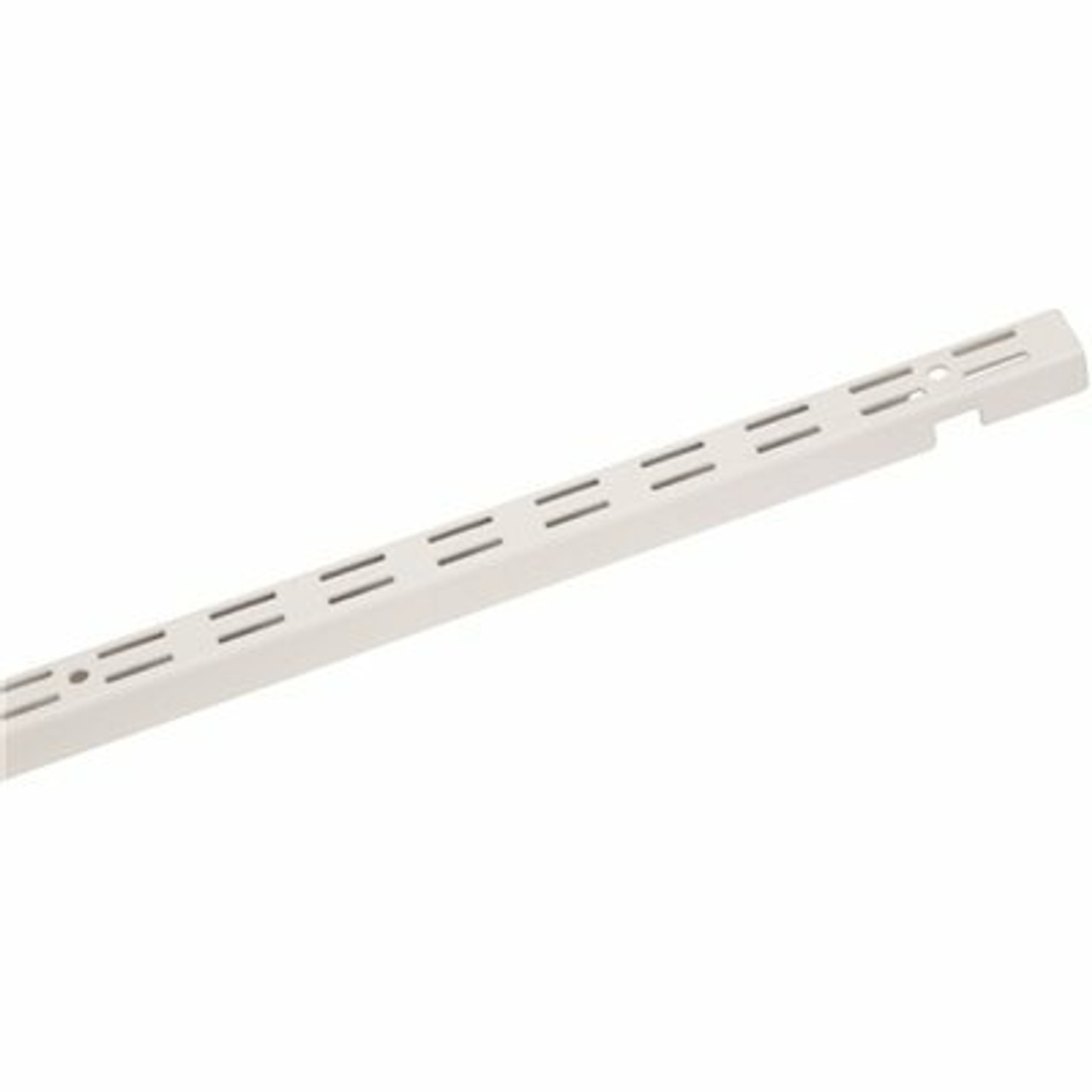 Closetmaid Shelftrack 12 In. X 1In. White Standard For Wire Shelving