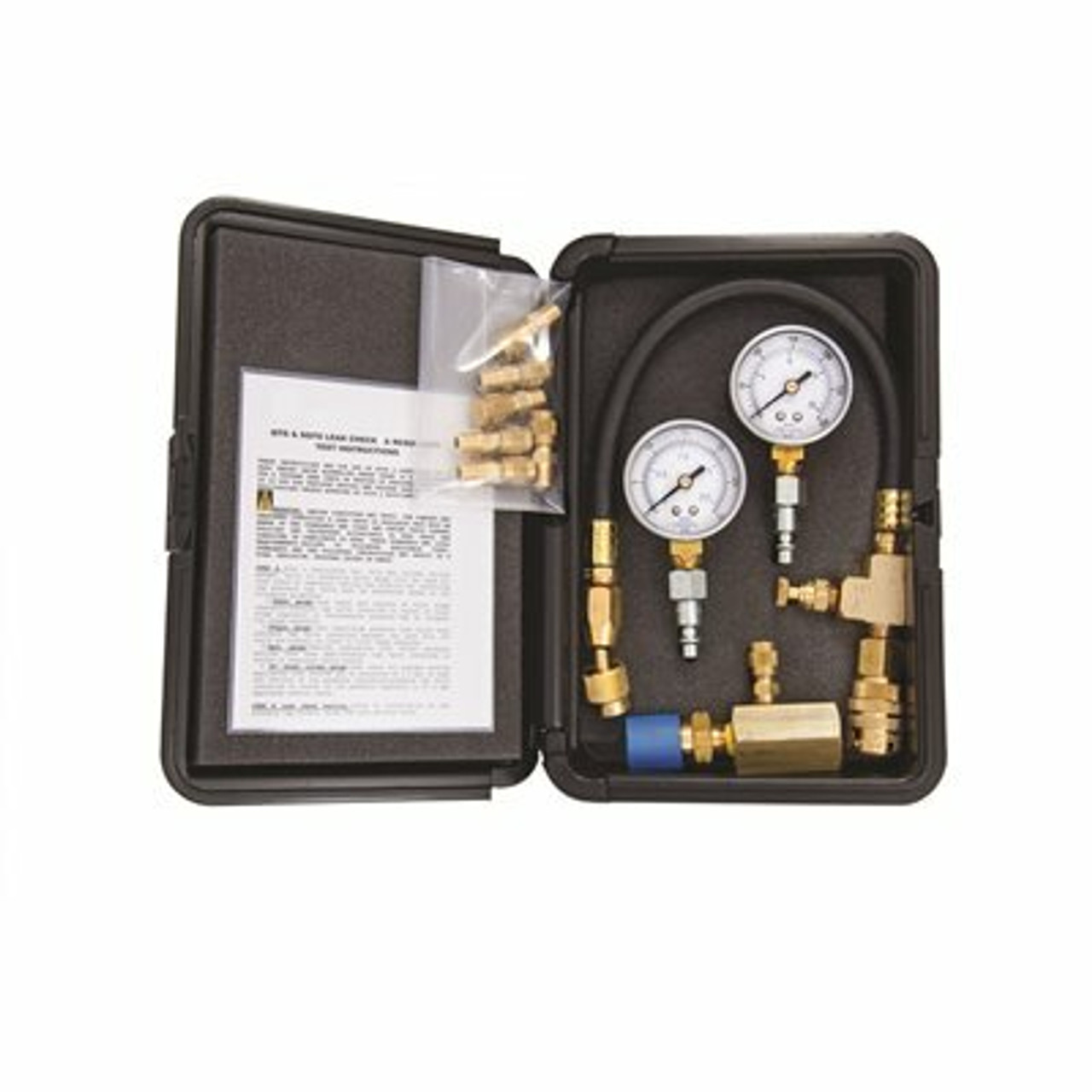 MEC Leak Test Kit with Schrader Valves