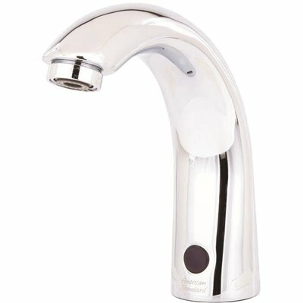 American Standard Selectronic Dc-Powered Single Hole Touchless Bathroom Faucet With Cast Spout In Polished Chrome