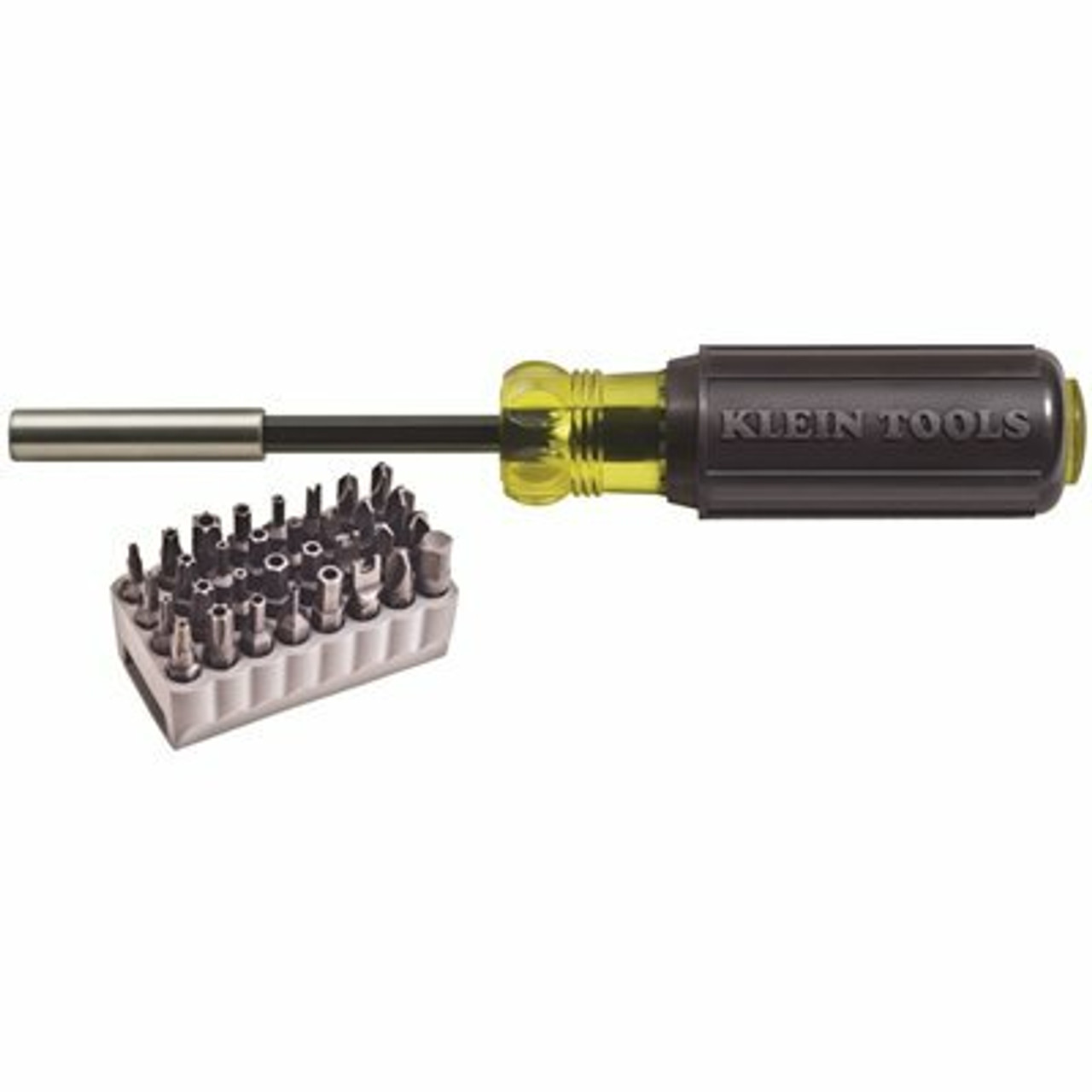 Klein Tools Magnetic Screwdriver With 32-Piece Bit Set