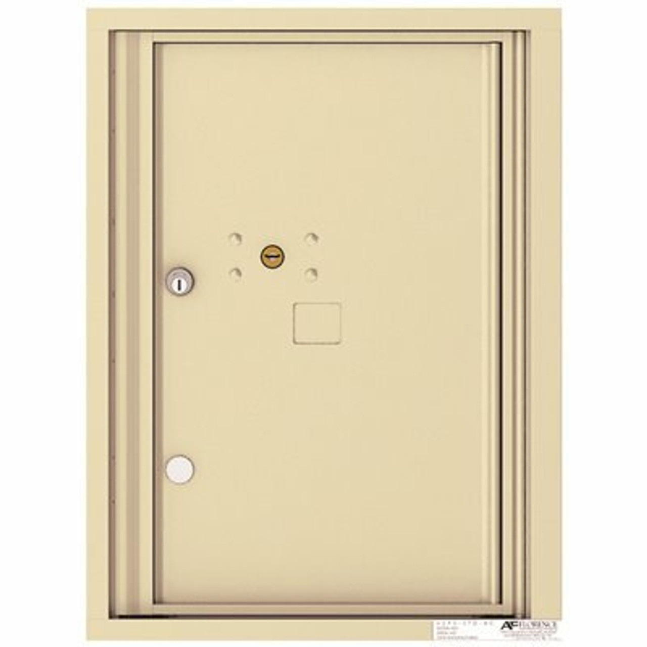 Florence Versatile 6 High 1-Parcel Locker Wall-Mount 4C Mailbox Suite