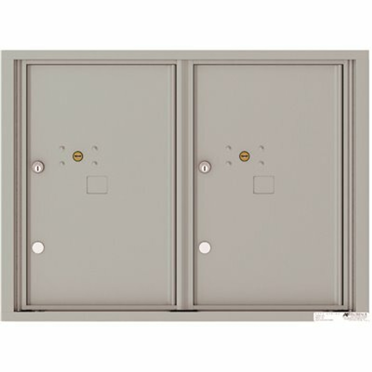 Florence Versatile 6 High 2-Parcel Lockers Wall-Mount 4C Mailbox Suite - 3554397
