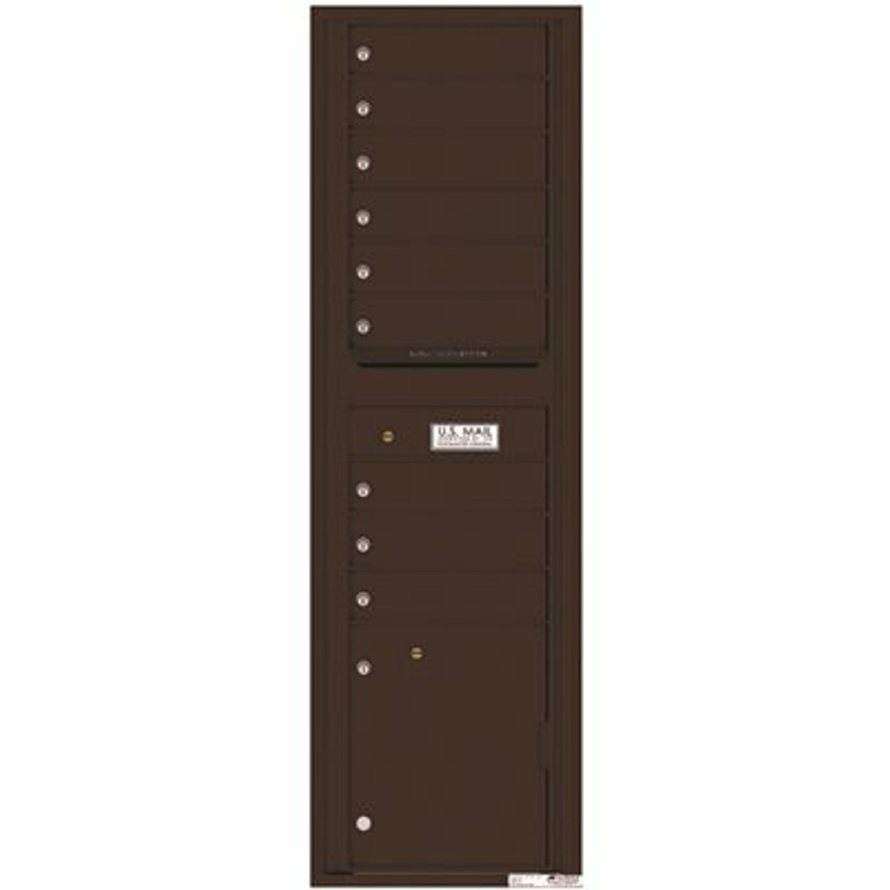 Florence Versatile 9-Tenant Compartments 2-Parcel Locker Compartments Wall-Mount 4C Mailbox - 3554405