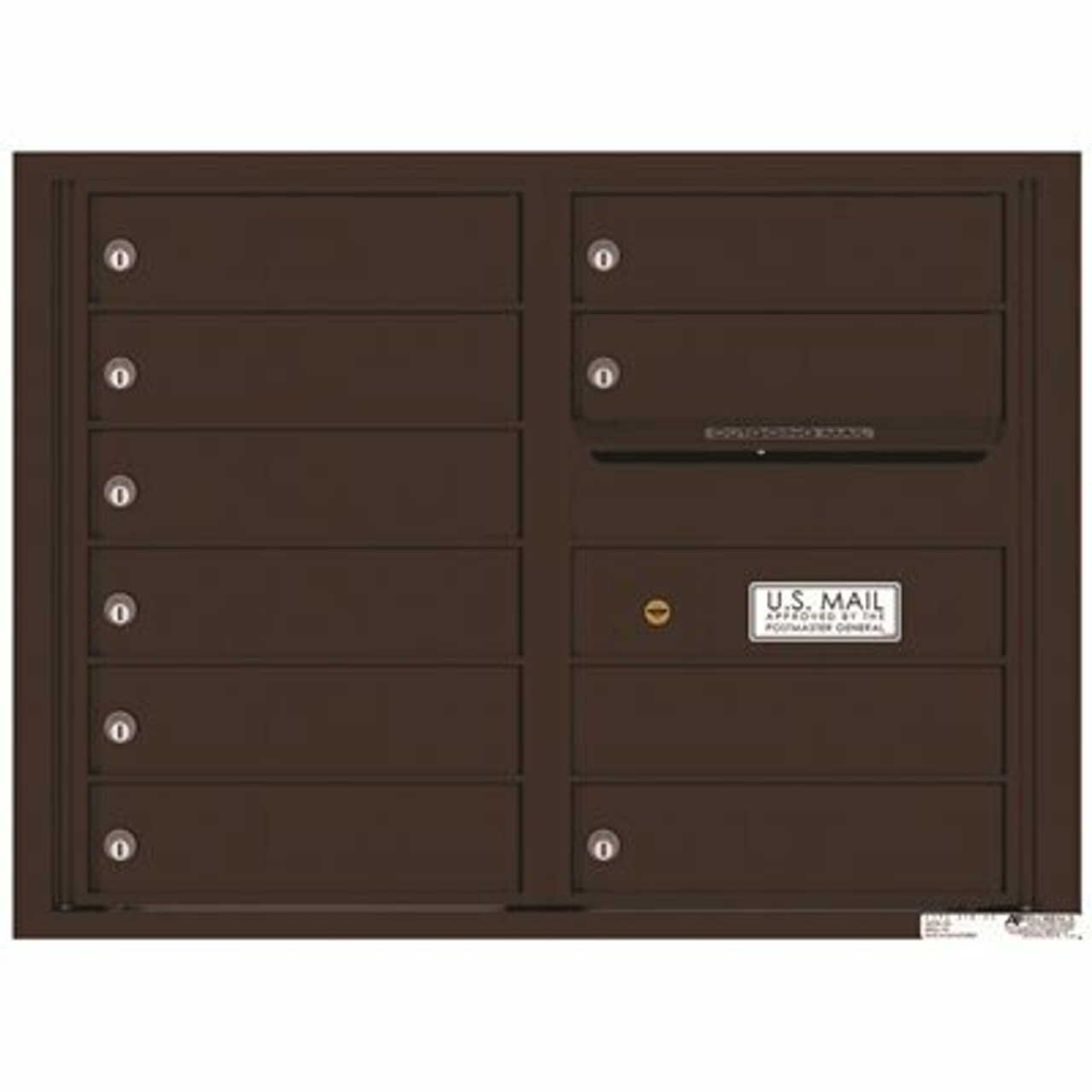 Florence Versatile 9-Compartments 4C Wall-Mount Mailbox Suite