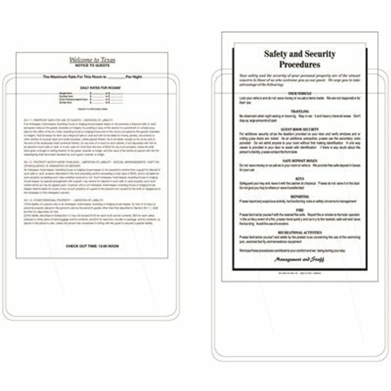 Rgi Publications, Inc 4.75X13 State Law Card Sc