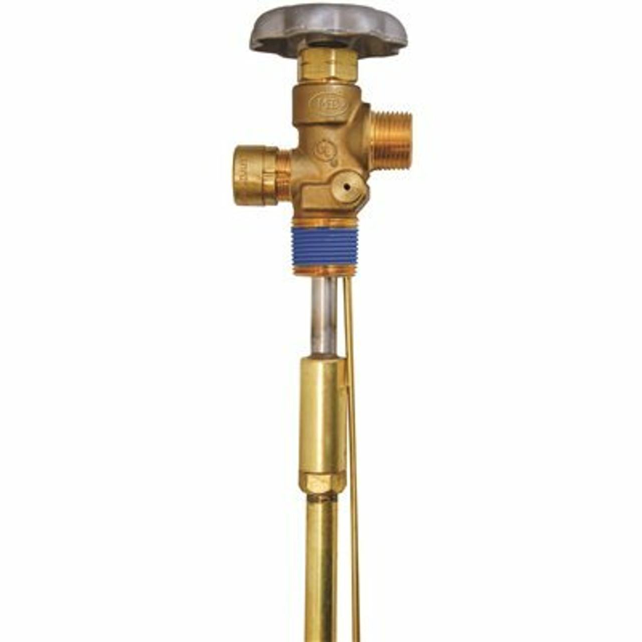 Mec 100 Lb. Cyl. Liquid Service Valve, 11.6 In. Dip Tube, 375 Psi