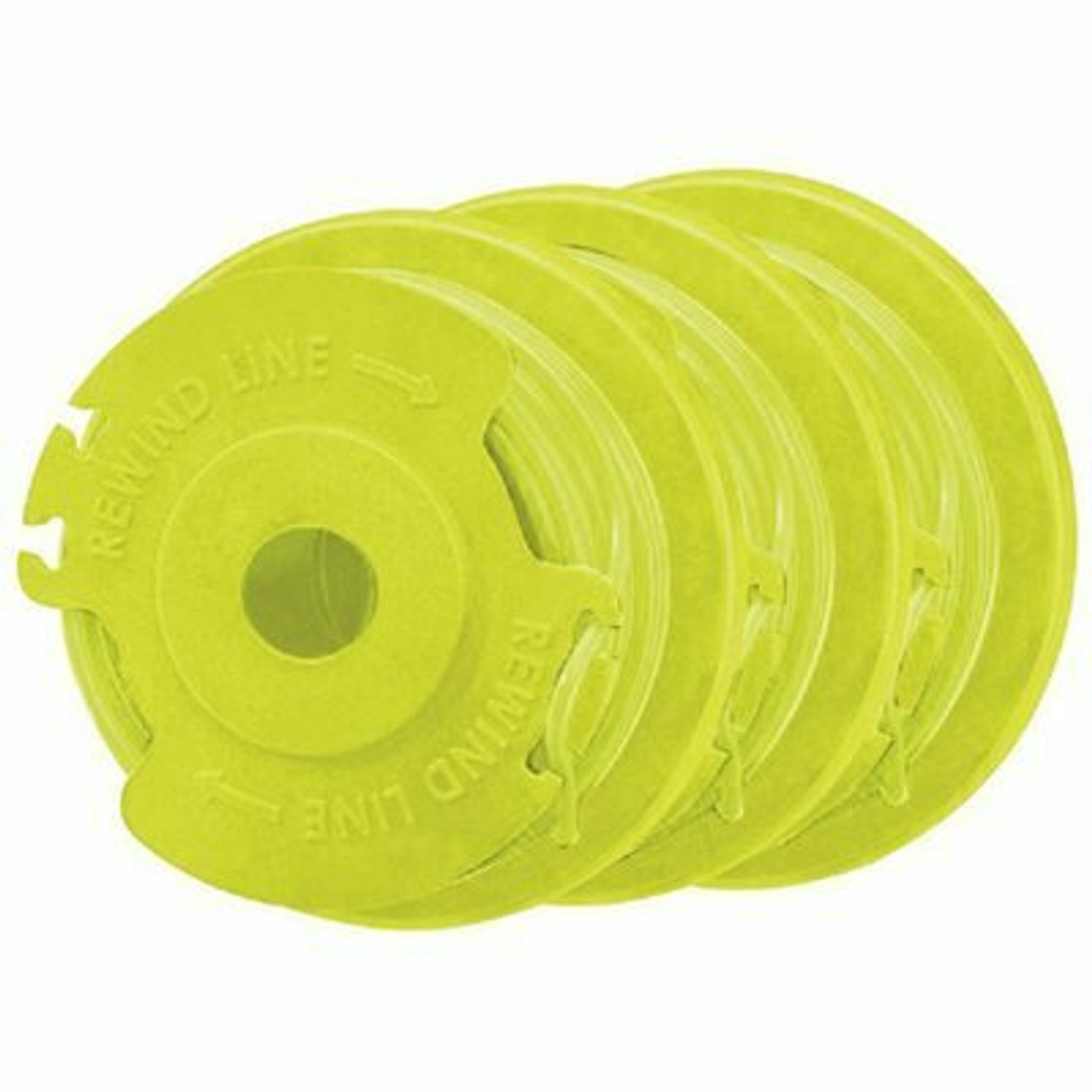 Ryobi Replacement Twisted 0.080 In. Auto Feed Line Spools (3-Pack)