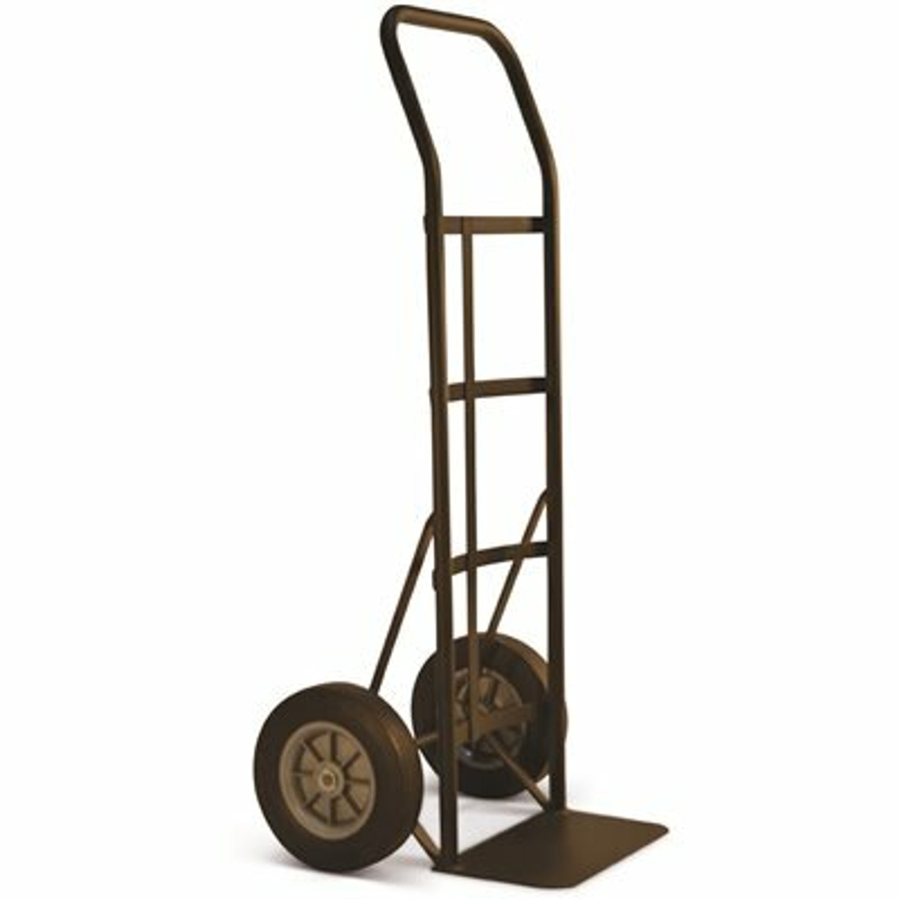 Milwaukee 800 Lbs. Capacity Flow Back Handle Truck With 10 In. Solid Puncture Proof Tires Black