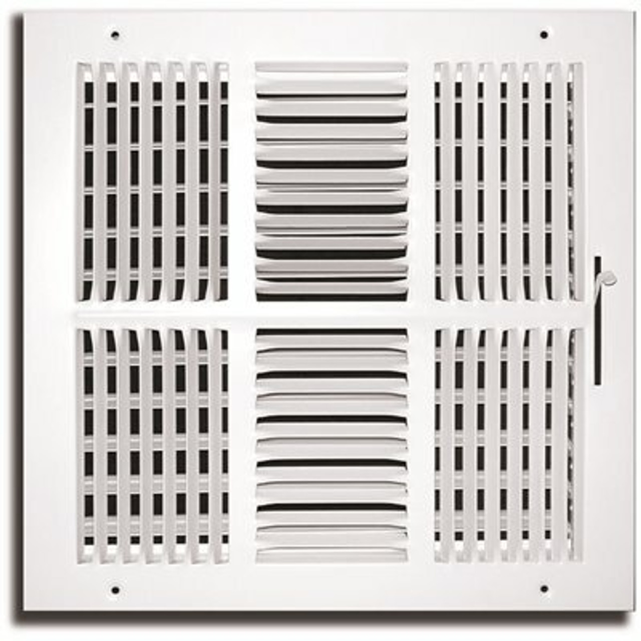 Truaire 12 In. X 12 In. 4-Way Wall/Ceiling Register