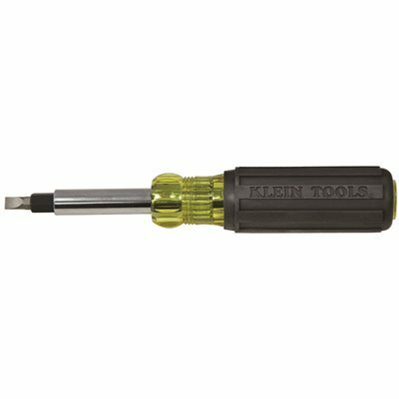 Klein Tools Heavy-Duty Multi-Bit Screwdriver/Nut Driver- Cushion Grip Handle