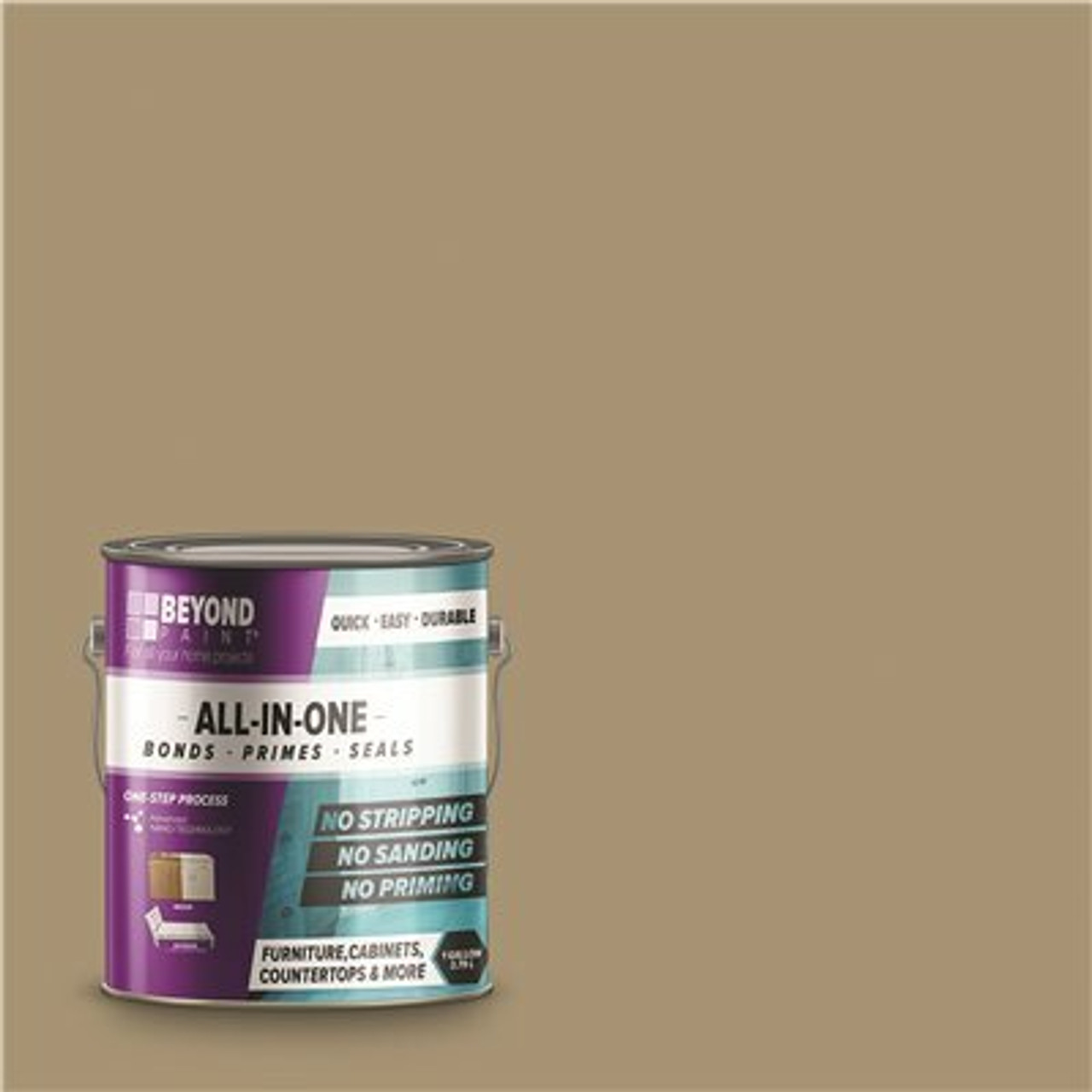 1 Gal. Pebble Furniture, Cabinets, Countertops And More Multi-Surface All-In-One Interior/Exterior Refinishing Paint