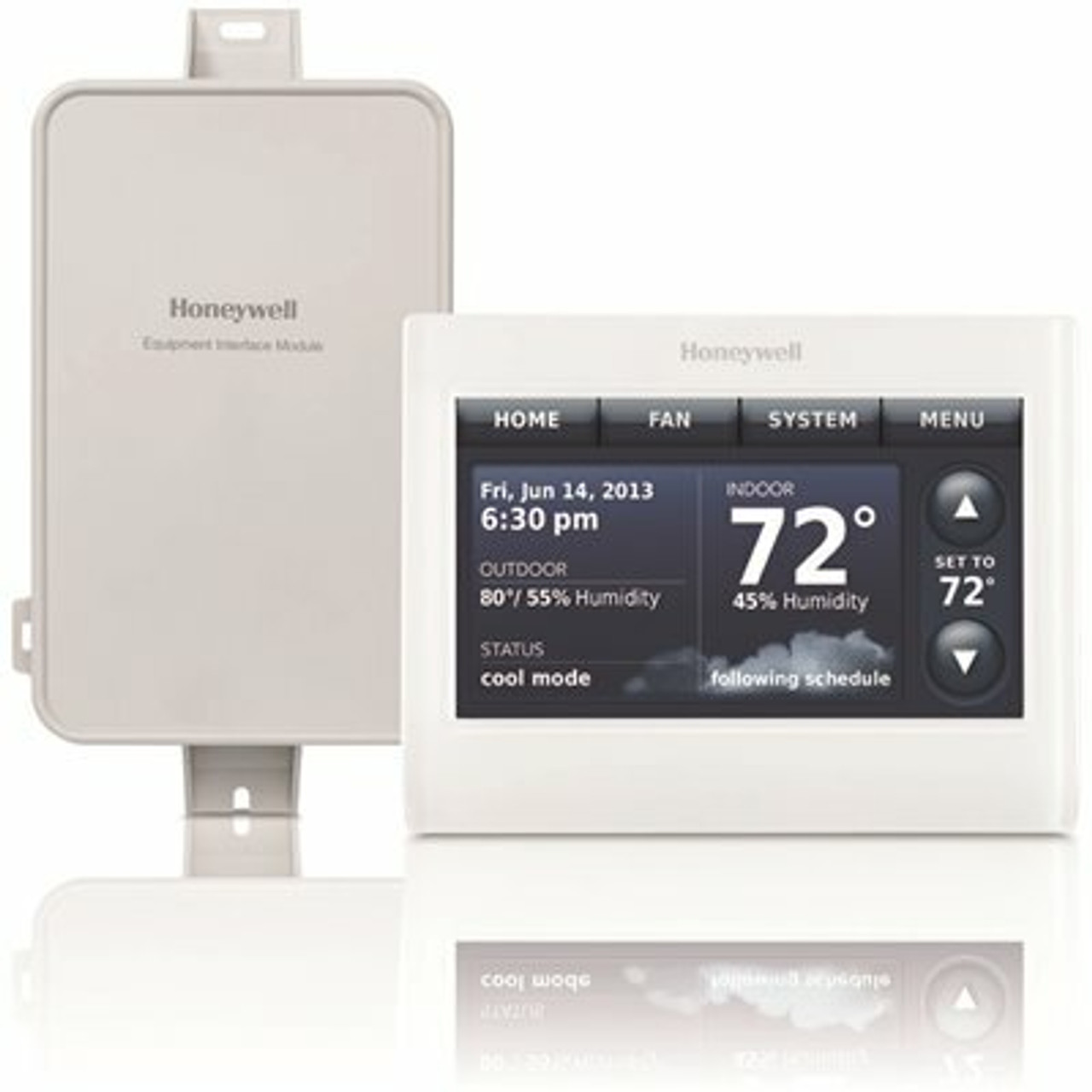 Honeywell Prestige 7, 5-2, 5-1-1 Day Programmable Thermostat And Internet Gateway Iaq Kit