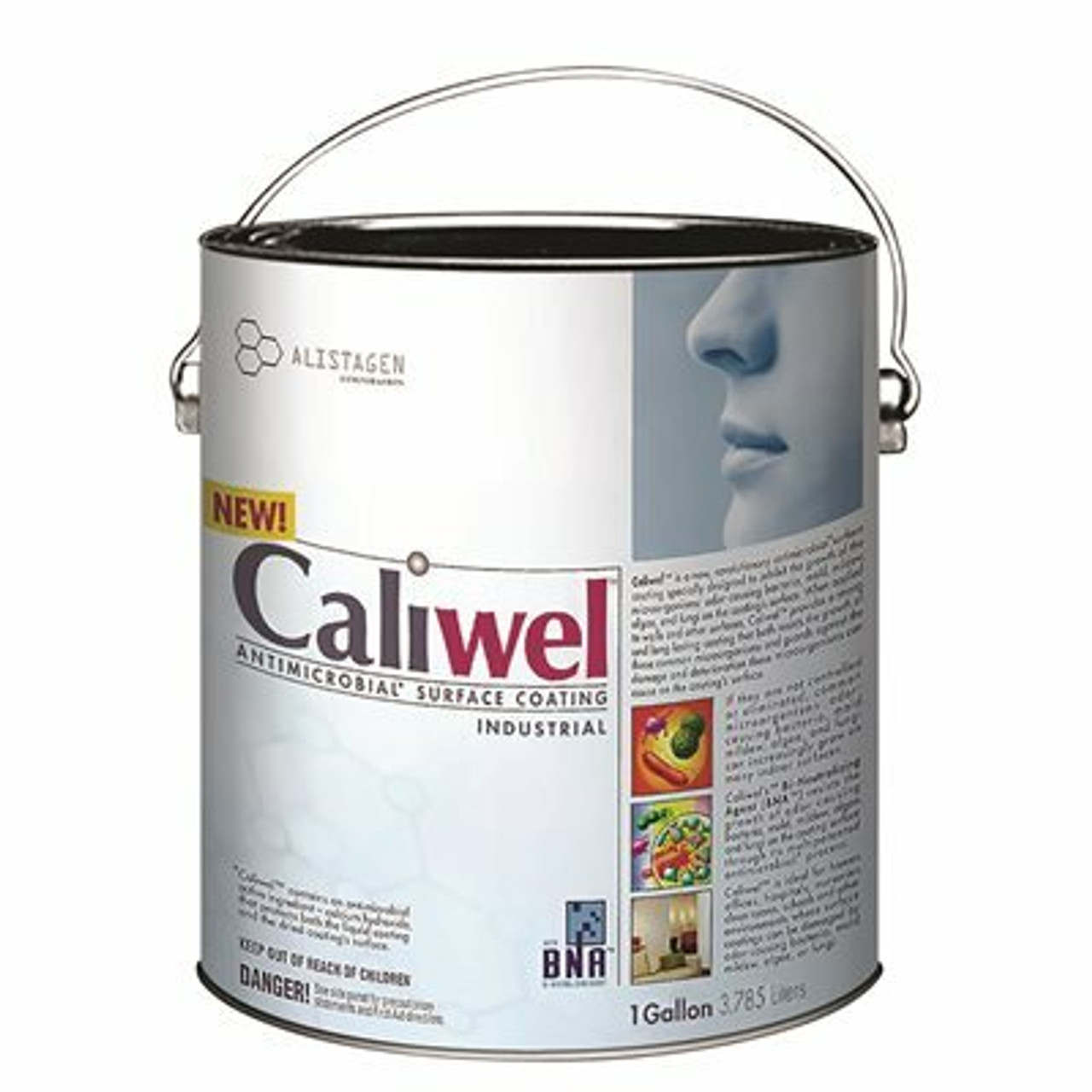 Caliwel 1 Gal. Opaque Antimicrobial Industrial Coating