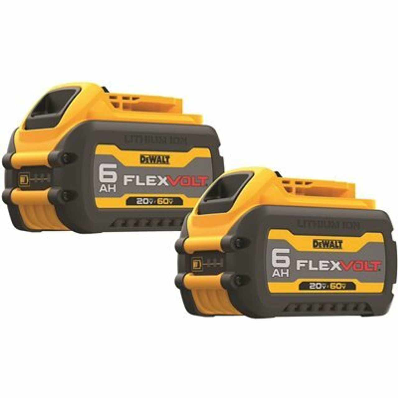 Dewalt Flexvolt 20-Volt/60-Volt Max Lithium-Ion 6.0 Ah Battery Pack (2-Pack)