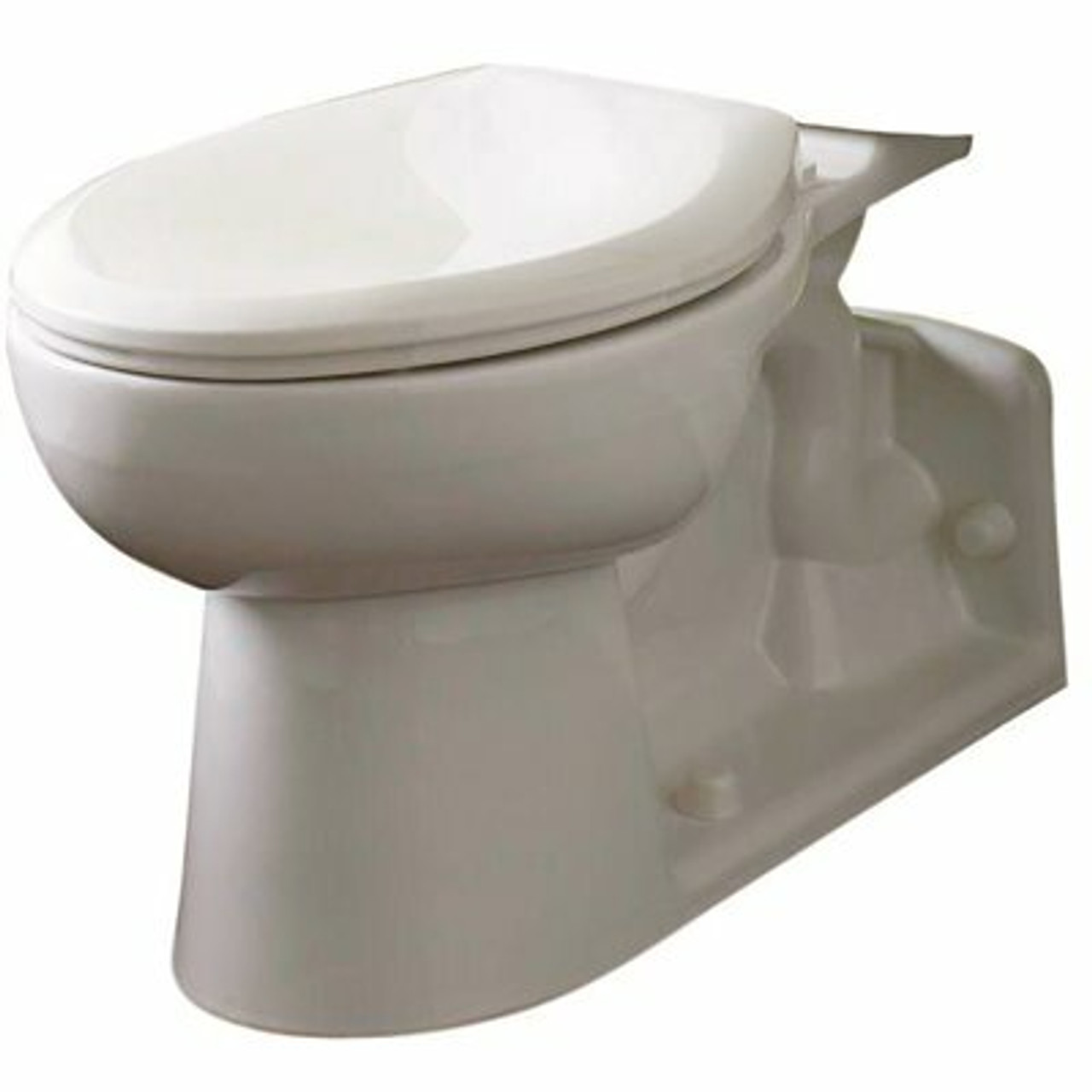 American Standard Yorkville Chair Height Elongated Pressure-Assisted Toilet Bowl Only In White