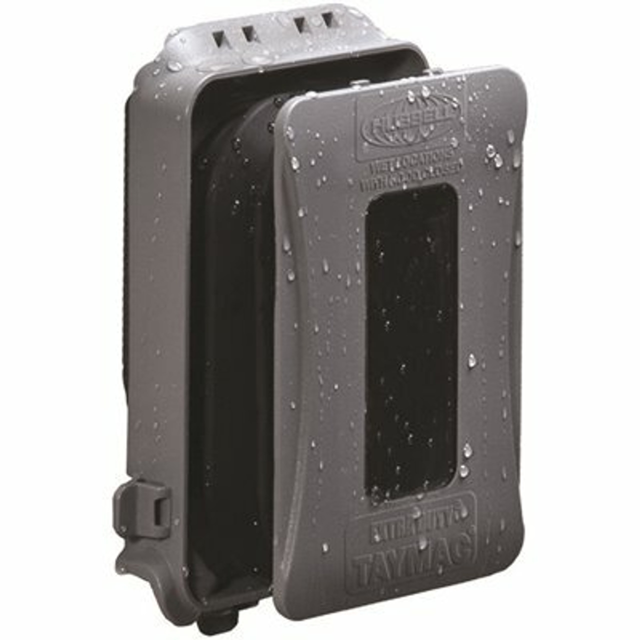 Taymac 1-Gang Gray Weatherproof In-Use Cover - 3570140