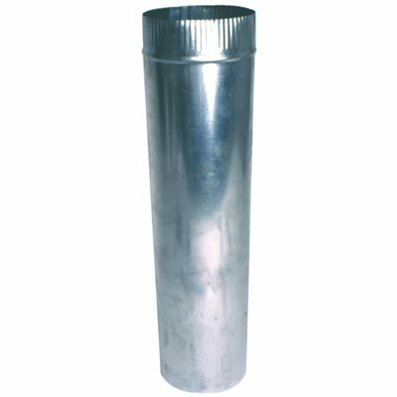 Master Flow 5 In. X 24 In. 26-Gauge Round Metal Duct Pipe